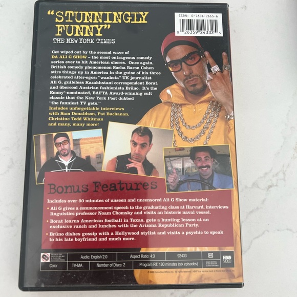 The Ali G show complete second season DVD set - Picture 2 of 4